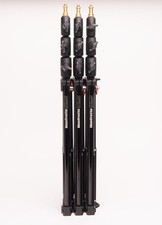 3 x Manfrotto 1051BAC Aluminum Mini Compact Stand ### READ DESCRIPTION