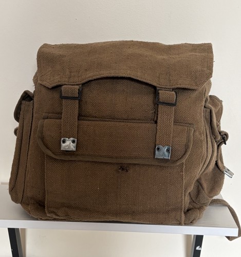Vintage 1970s canvas military - vintage,