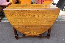 Solid oak drop leaf gate - drop, leg