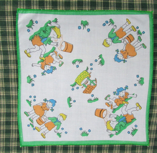 Vintage handkerchief hankie - vintage,