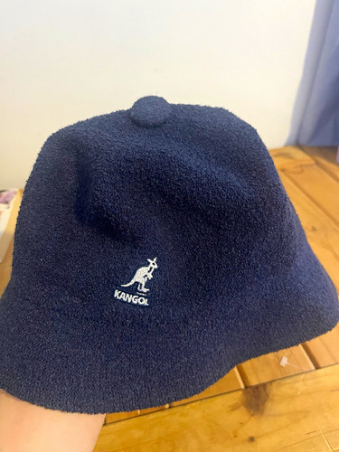 Kangol navy terry bucket - terry, hat