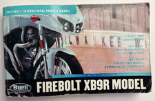 BUELL FIREBOLT XB9R International Owner's Workshop Maintenance Manual 2003