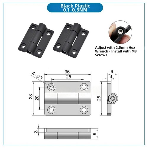 2pcs heavy duty - duty, hinge