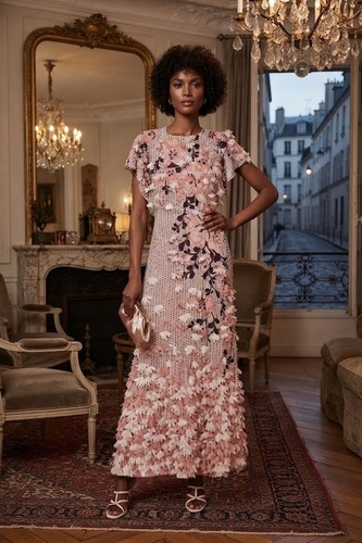 Karen millen pink embroidery - embroidery, &