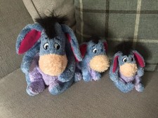 Set Of 3 Disney Eeyore Characters 