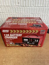 Maypole MP716 12 & 24 V Volt Battery Charger Metal Case Car Van Commercial 12 A