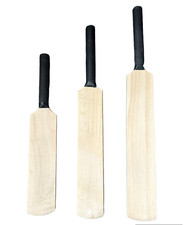 KS Cricket Signature Miniature Autograph Mini Plain Bat 12" 15" 17" Length