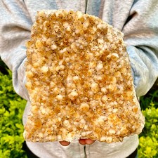 5.7LB Natural Citrine cluster