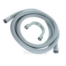 Drain Outlet Hose For Bush Dishwasher 2.5m Long Kit 30mm / 22mm