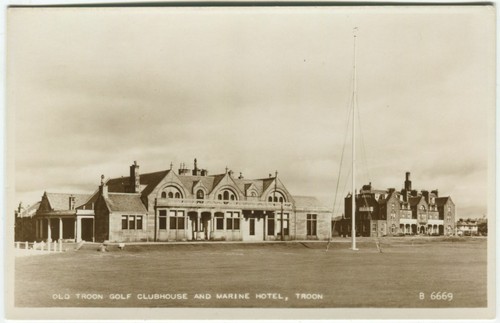 Old troon golf - troon, clubhouse