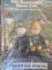 Jean Greenhowe's Knitting Pattern Booklet - MASCOT DOLLS (Ten dolls & stands)