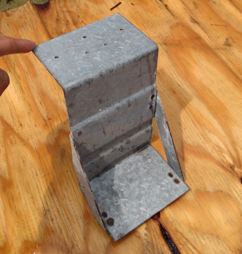Masonry joist hanger - 6,