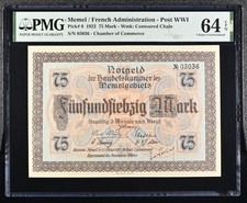 Memel mark 1922 lithuania - memel,