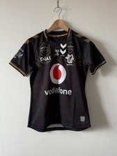 London Wasps womens jersey size Small S Hummel replica home rugby t-shirt black