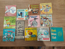 Antique Stork Recipe Books Paperback Set Stork Wives Club 1930's