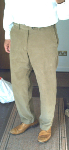 S cords tan brown - l,