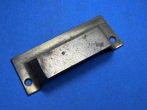 Vintage brass plate drawer - vintage,