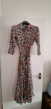 Zara Ditsy Floral Maxi Shirt