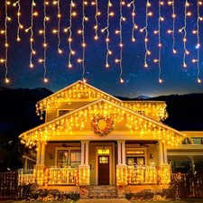 Icicle Lights Outdoor 240 LED