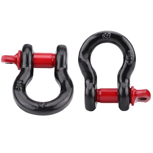 Steel winch shackle ring 2t - steel,