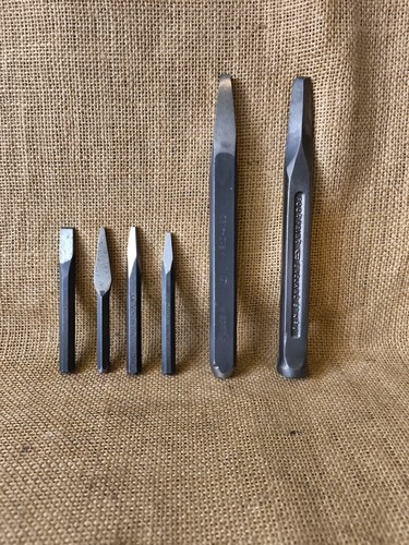 Clay footprint cold chisels - clay,