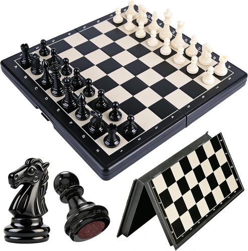Portable magnetic chess set - magnetic,
