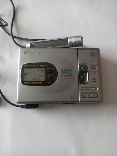 Sony r35 portable minidisc - sony,