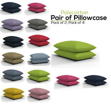 Polycotton Pillowcases 2x,4x