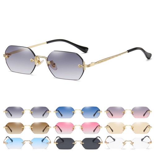 Retro small rimless - retro,