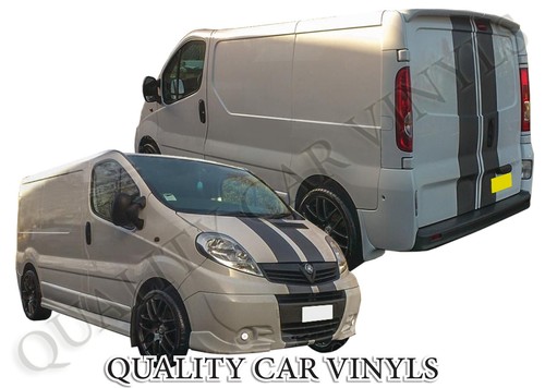 Vauxhall vivaro racing stripes