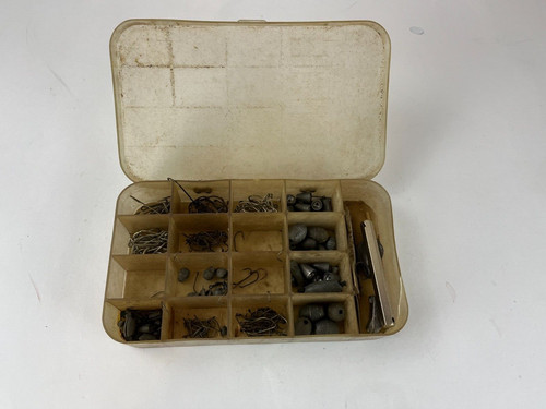 Fish tackle organizer sinkers - organizer,