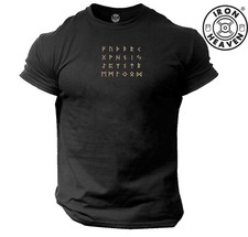 Vikings Runes T Shirt Gym