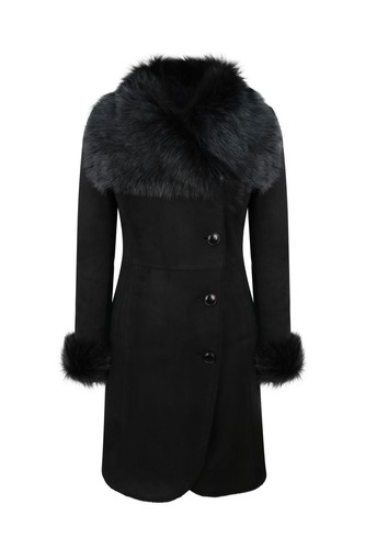 Ladies real sheepskin jacket - sheepskin,