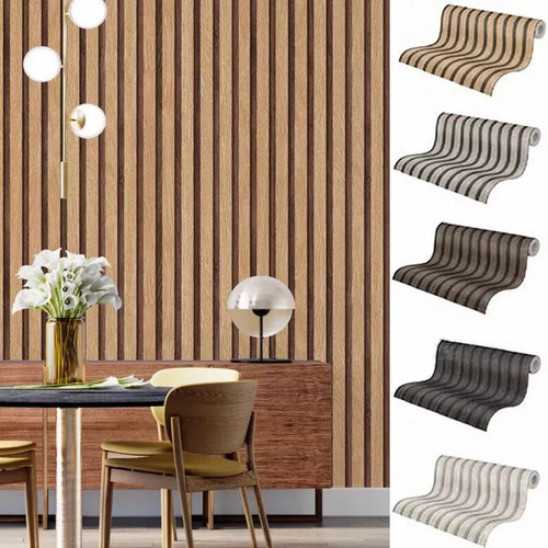 Modern wooden slat panelling - slat,