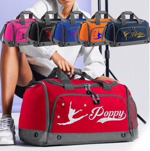 Personalised dance holdall bag - personalised,