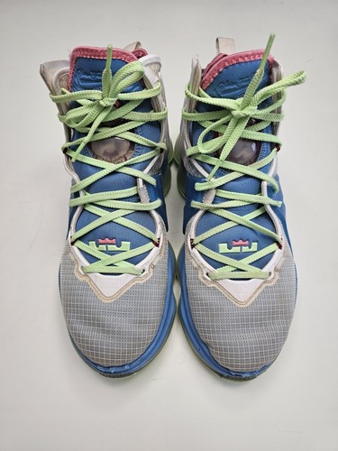 Nike lebron blue green high - blue,