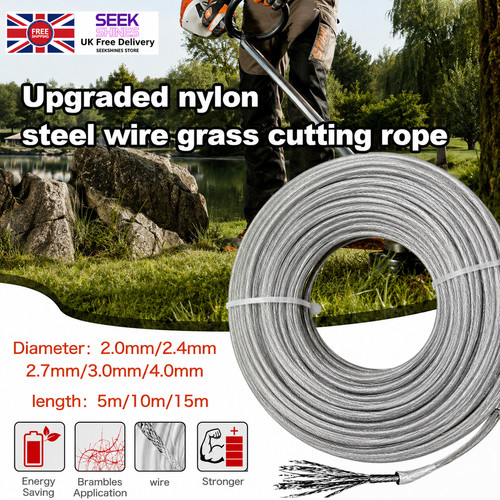 Garden strimmer line - strimmer, steel