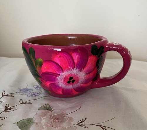 Hand painted mexican mug - mug, never
