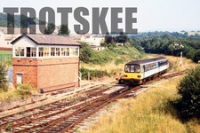 35mm Slide BR British Rail DMU Class 143 143623 Tondu 1997 Orig