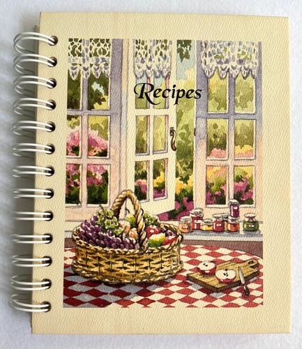 Vtg recipe binder - vtg,