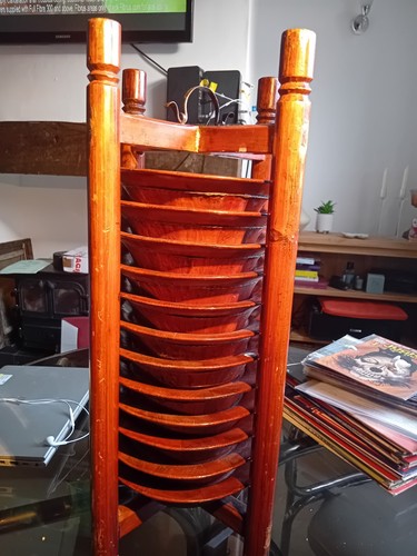 Antique chinese plate rack - plate,