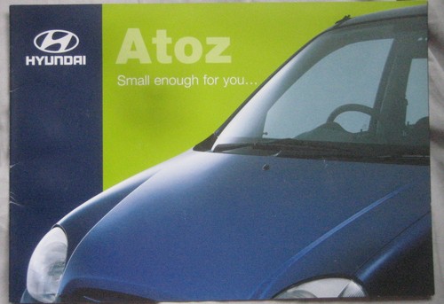 1998 hyundai atoz brochure - 1998,