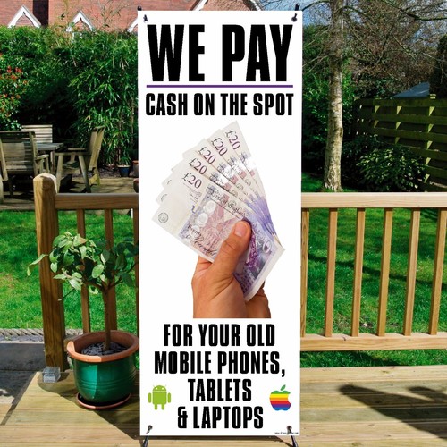 Mobile phone sign - sign, banner