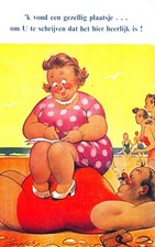 BAMFORTH SEASIDE COMIC FOREIGN