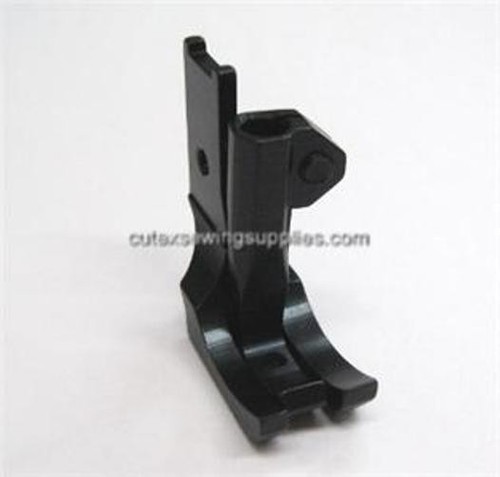Presser foot with - presser, teeth