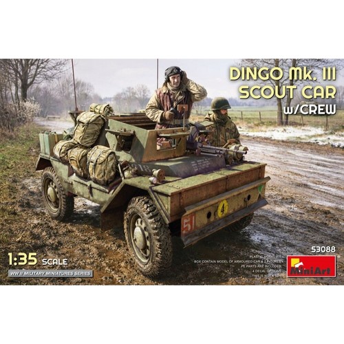 Miniart 53088 dingo - miniart, iii