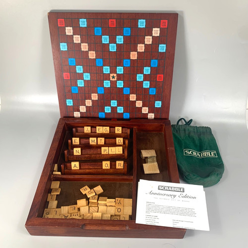 Scrabble anniversary edition - scrabble,