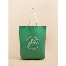 Joules Courtside Green Tote