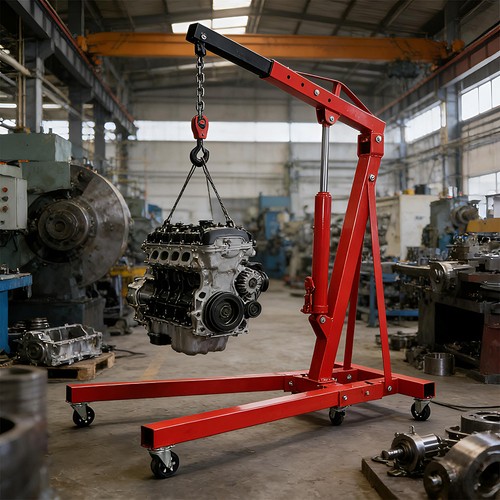 Red heavy duty - heavy, folding