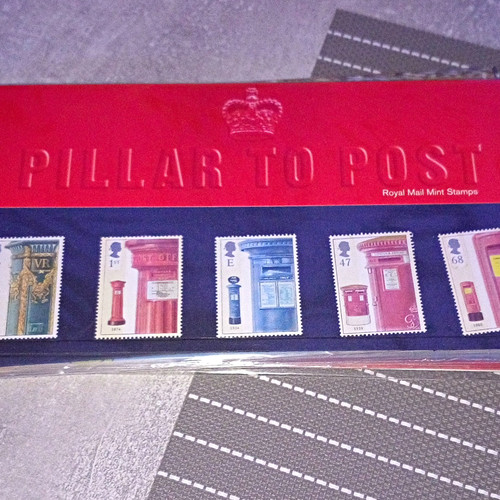 Royal mail pillar post - pillar, to